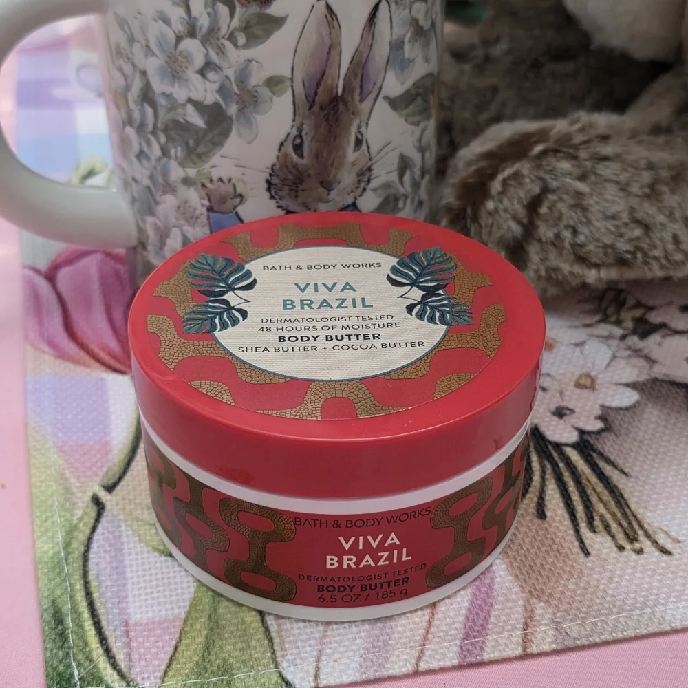 Bath & Body Works Viva Brazil Deep Moisturizing Body Butter 6.5oz NEW RARE